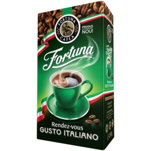 FORTUNA Gusto Italiano Cafea Macinata Ambalata in Vid 250 g