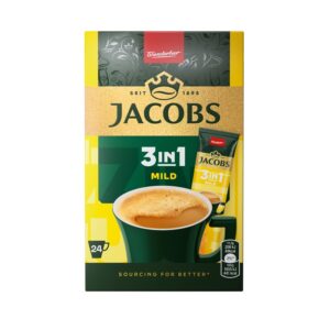 JACOBS Cafea Instant 3 in 1 Mild 24 x 11,1 g