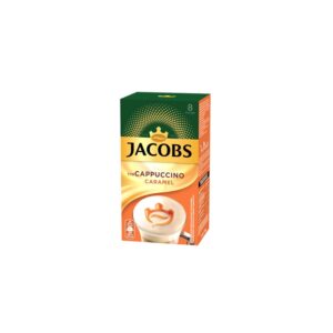JACOBS Cafea Solubila Cappuccino cu Caramel 8 x 12 g