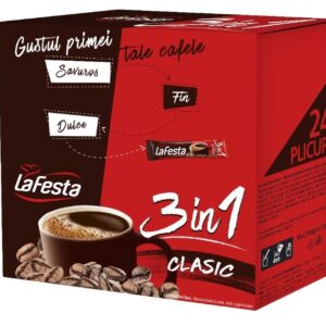 LA FESTA Cafea Instant 3 In 1 Clasic 24 x 15,6 g