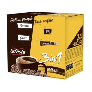LA FESTA Cafea Solubila 3in1 Mild 24 x 15,6 g