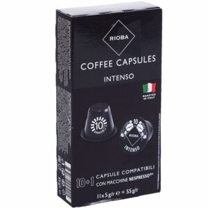 RIOBA Nespresso Intenso Cafea Capsule 55 g