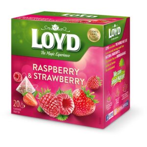 LOYD Ceai Zmeura si Capsuni 40 g