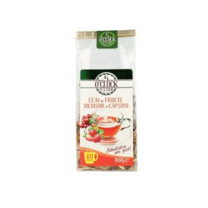 5 O'CLOCK TEA Ceai Merisoare si Capsuni 80 g