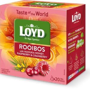 LOYD 20 Pliculete Ceai Rooibos si Merisoare 34 g